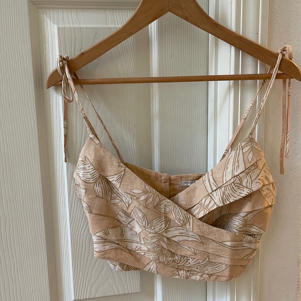 Cropped AMUSE SOCIETY top